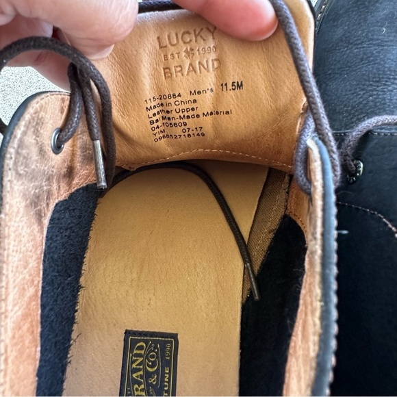 Lucky Brand Masters Chukka Leather Boots Men’s Size 11.5 main image 7